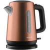 Vízforraló, 2200W, 1.7L, fekete/réz