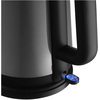 Vízforraló, 2200W, 1.7L, fekete
