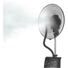 Vízpermetes állóventilátor, 90W, fekete