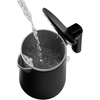 Vízforraló, 1500W, 1L, fekete