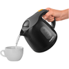 Vízforraló, 1100W, 1L, fekete/szürke