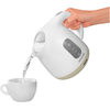 Vízforraló, 1100W, 1L, fehér/olíva