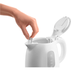 Vízforraló, 1100W, 1L, fehér/olíva