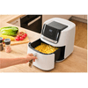 Airfryer, 1600W, 6.5L, fehér