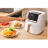 Airfryer, 1600W, 6.5L, fehér