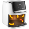 Airfryer, 1600W, 6.5L, fehér