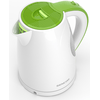 Vízforraló, 2200W, 1.5L, fehér/zöld