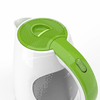 Vízforraló, 2200W, 1.5L, fehér/zöld