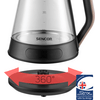 Sencor SWK 1595BK Vízforraló, 1,5l, üveg