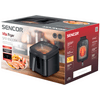 Sencor SFR 6900BK Airfryer, 6,5L, fekete
