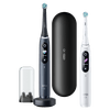 Oral-B iO8 Series Duo Elektromos fogkefe, fekete + fehér Oral-B iO8 Series Duo Elektromos fogkefe, fekete + fehér