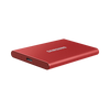 Samsung T7 külső SSD,2TB, USB 3.2,Piros
