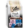 Sheba Fresh & Fine lazaccal és tonhallal, 6x 50 g Sheba Fresh & Fine lazaccal és tonhallal, 6x 50 g