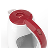 Vízforraló, 2200W, 1.5L, fehér/piros