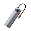 Baseus Metal Gleam 8-in-1 USB-C HUB (CAHUBCV0G) Baseus Metal Gleam 8-in-1 USB-C HUB (CAHUBCV0G)