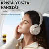 Anker Soundcore Space One Bluetooth fejhallgató, krémszínű (A3035G21) Anker Soundcore Space One Bluetooth fejhallgató, krémszínű (A3035G21)