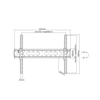 TV tartó, fix.32-70,45Kg m.