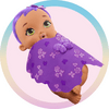My Garden Baby: Édi-Bébi gondoskodás baba - Lila pillangó (HBH39)