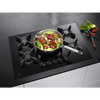 Aeg HKB75453NB Beépíthető gáz főzőlap, Fekete, Edzett üveg Aeg HKB75453NB Beépíthető gáz főzőlap, Fekete, Edzett üveg