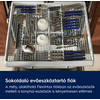 Electrolux E52LC200S Beépíthető mosogatógép