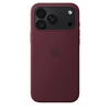Apple iPhone 18 Pro Max szilikon tok, MagSafe-rögzítésű, burgindi (MK914ZM/A)