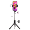 SBS Selfie Tripod LED világítás fekete