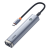 Baseus UltraJoy 5-Port HUB AIR dokkoló állomás, szürke (B0005280181103)