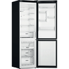 Alulfagyasztós hűtőszekrény,263/104l,BK