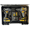 CAT DXK201 Power+ 18V 2in1 Akkus ütvefúró + ütvecsavarozó szett