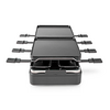 Nedis FCRA300FBK8 Gourmet/raclette grill, 8 személyes Nedis FCRA300FBK8 Gourmet/raclette grill, 8 személyes