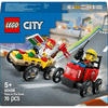 LEGO® City Pizza Truck vs. vatrogasno vozilo, paket trkaćih automobila (60458) LEGO® City Pizza Truck vs. vatrogasno vozilo, paket trkaćih automobila (60458)