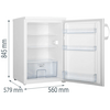 Gorenje R49DPW Egyajtós hűtőszekrény, fehér Gorenje R49DPW Egyajtós hűtőszekrény, fehér