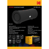 Kodak KO-PWS-2257 hordozható hangszóró, fekete Kodak KO-PWS-2257 hordozható hangszóró, fekete