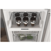 Alulfagyasztós hűtőszekrény,231/104l,BK