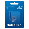 Samsung T7 C10 microSD memóriakártya, 512GB (MB-MB512T/WW) Samsung T7 C10 microSD memóriakártya, 512GB (MB-MB512T/WW)
