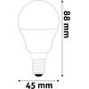 Smart LED Mini Globe žarulja 4.9W RGB+WIFI E14 (ASMG14RGBW-4.9W-WIBL)