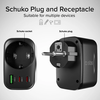 SBS Schuko 30W Többaljzatos töltő (TETRPLUG1USB2CPD30) SBS Schuko 30W Többaljzatos töltő (TETRPLUG1USB2CPD30)