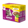 Whiskas tasakos szárnyas válogatás aszpikban, 12x 100 g Whiskas tasakos szárnyas válogatás aszpikban, 12x 100 g