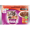 Whiskas Junior tasakos klasszikus válogatás, 4x 100 g