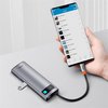 Baseus Metal Gleam 7-in-1 USB Type-C HUB dokkoló állomás (WKWG020113)