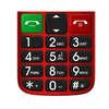 Evolveo EP800 EasyPhone FM Mobil idősek számára, piros Evolveo EP800 EasyPhone FM Mobil idősek számára, piros