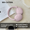 Sony WH-CH730N vezeték nélküli zajszűrős fejhallgató, kék (WHCH730NL.CE7)