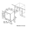 Bosch SMV4HVX33E Beépíthető mosogatógép Bosch SMV4HVX33E Beépíthető mosogatógép