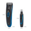 ProfiCare PC-HSM/R3052NE Professzionális haj-/szakállvágó + orrszőr vágó, fekete/kék ProfiCare PC-HSM/R3052NE Professzionális haj-/szakállvágó + orrszőr vágó, fekete/kék