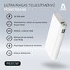Avax PB202W Vitality Type-C Powerbank, 20000 mAh Avax PB202W Vitality Type-C Powerbank, 20000 mAh