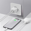 Baseus Compact hálózati töltő 10.5W, fehér Baseus Compact hálózati töltő 10.5W, fehér