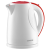 Vízforraló, 2200W, 1.5L, fehér/piros Vízforraló, 2200W, 1.5L, fehér/piros