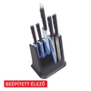 Tefal K297S644 EverSharp séfkéskészlet és késtömb, élezővel