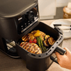 Multifry airfryer,2000W,mattfekete