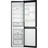 Alulfagyasztós hűtőszekrény,263/104l,BK